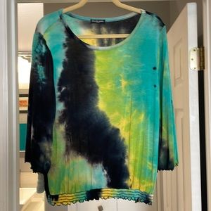 Cha cha vente Tie Dye top